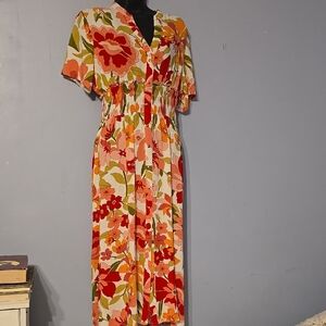 Indigo Rose Raion Dress